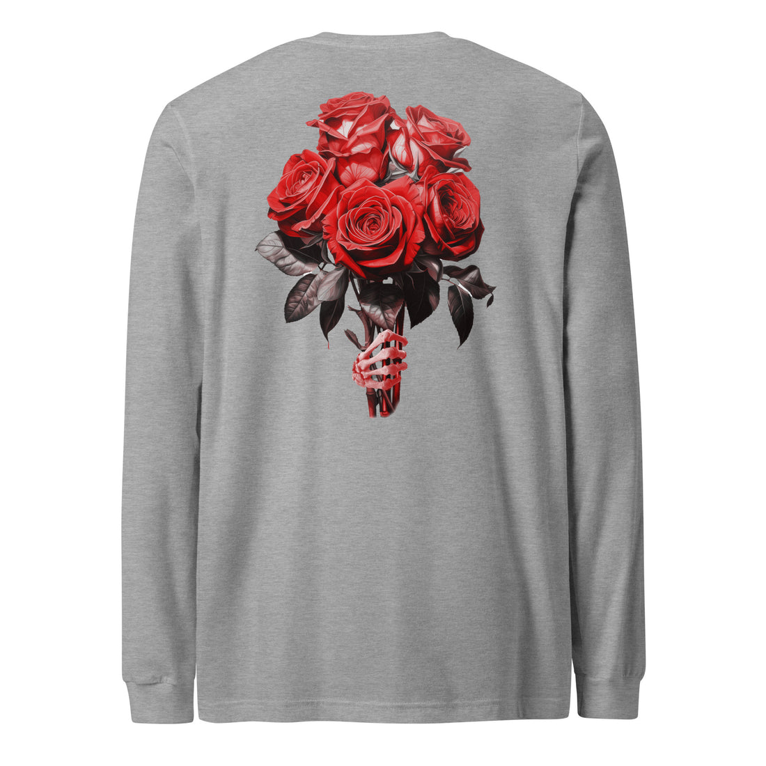 Concrete Red Roses Sweater